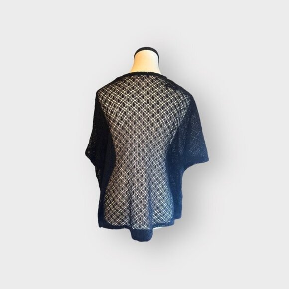 Women’s Tradition 1x Lace Short Sleeve Button Down Top Black Lace 14 16 - Picture 4 of 9